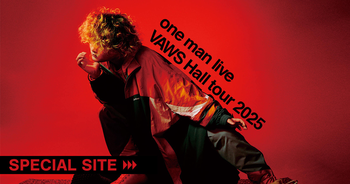 ミュージシャン Vaundy VAWS Logo pochette hall tour Vaundy one man live VAWS Hall tour 2025｜Vaundy ART Work