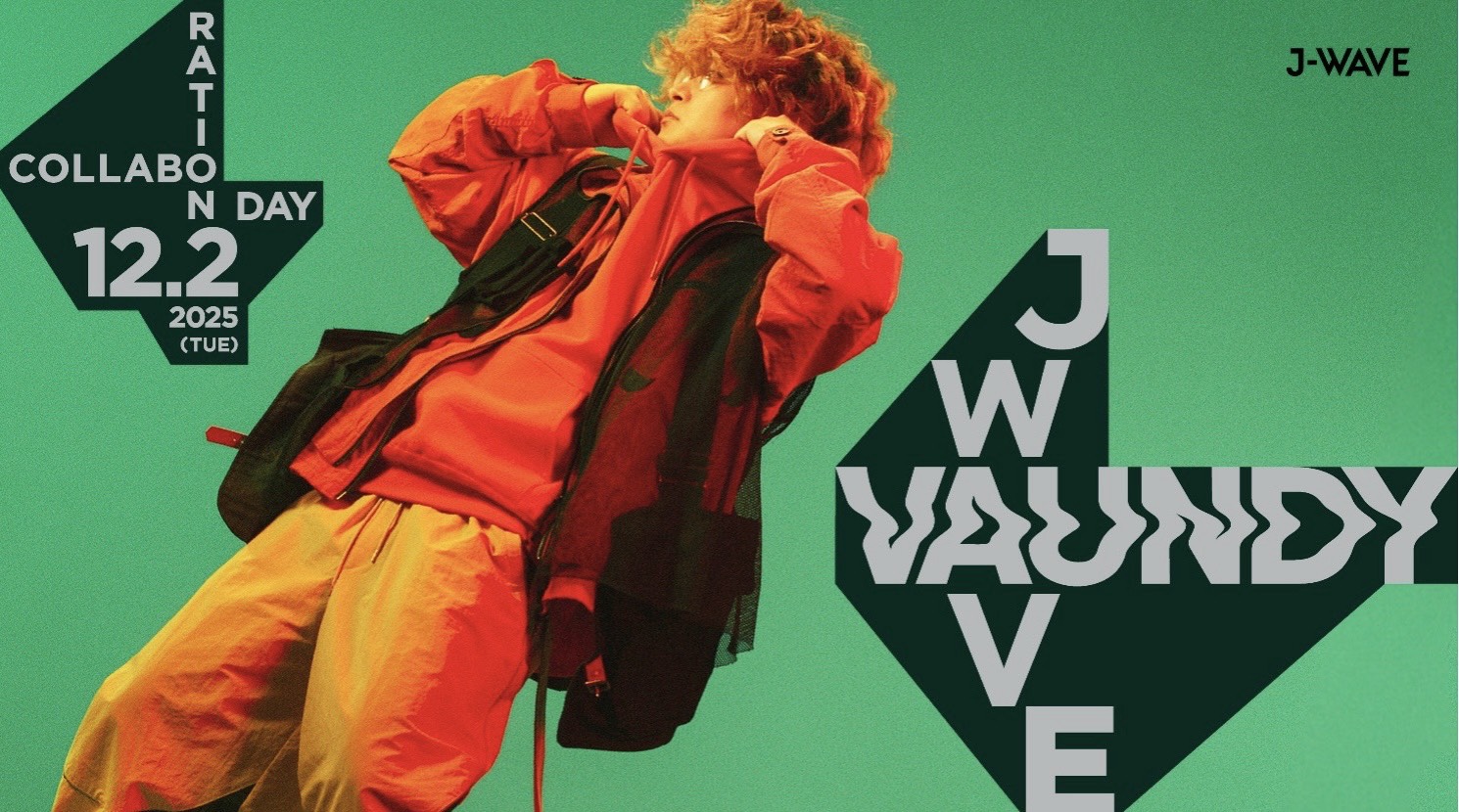 VaundyがJ-WAVEを1日ジャック！