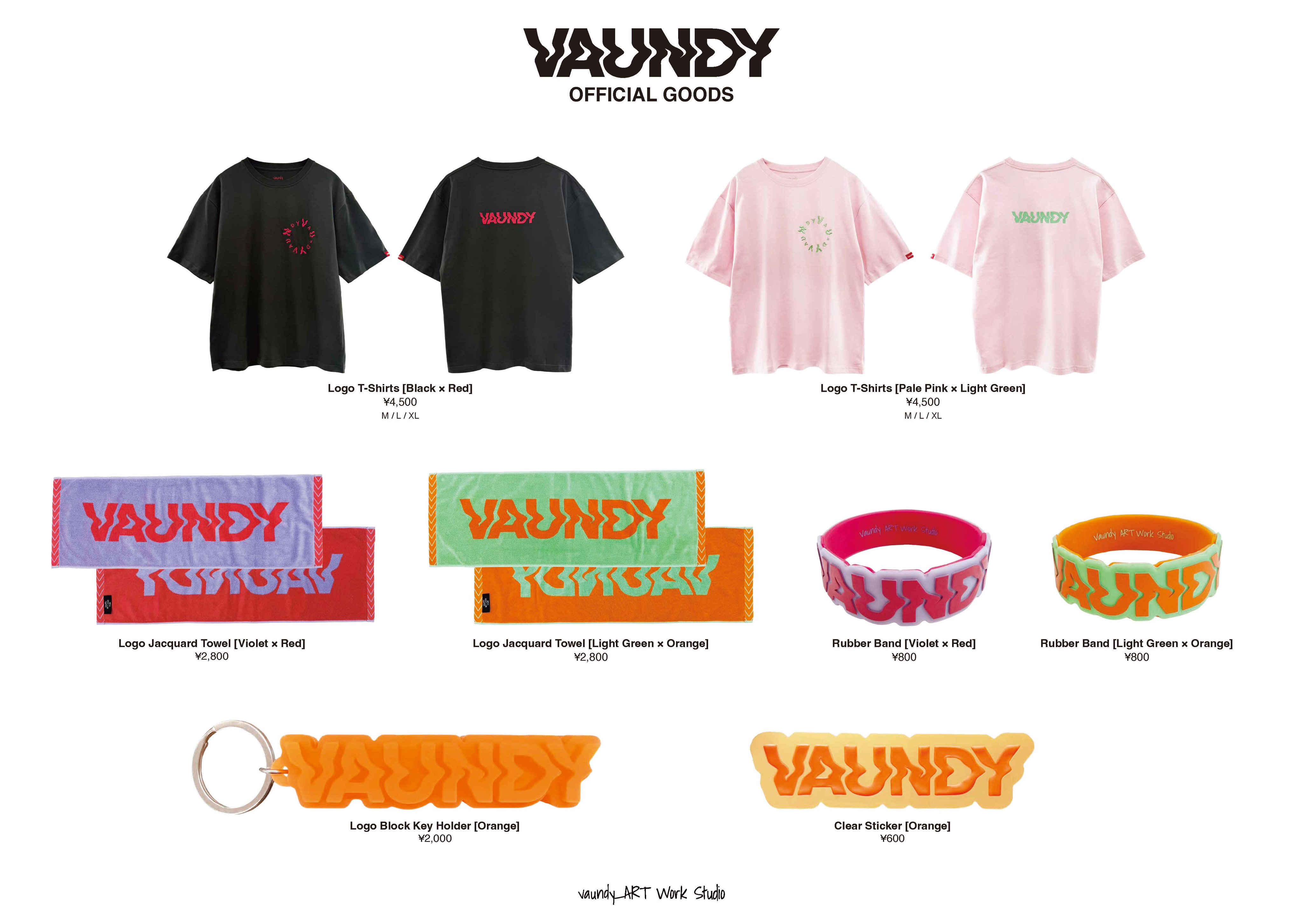 Vaundy NEWオフィシャルグッズ公開！