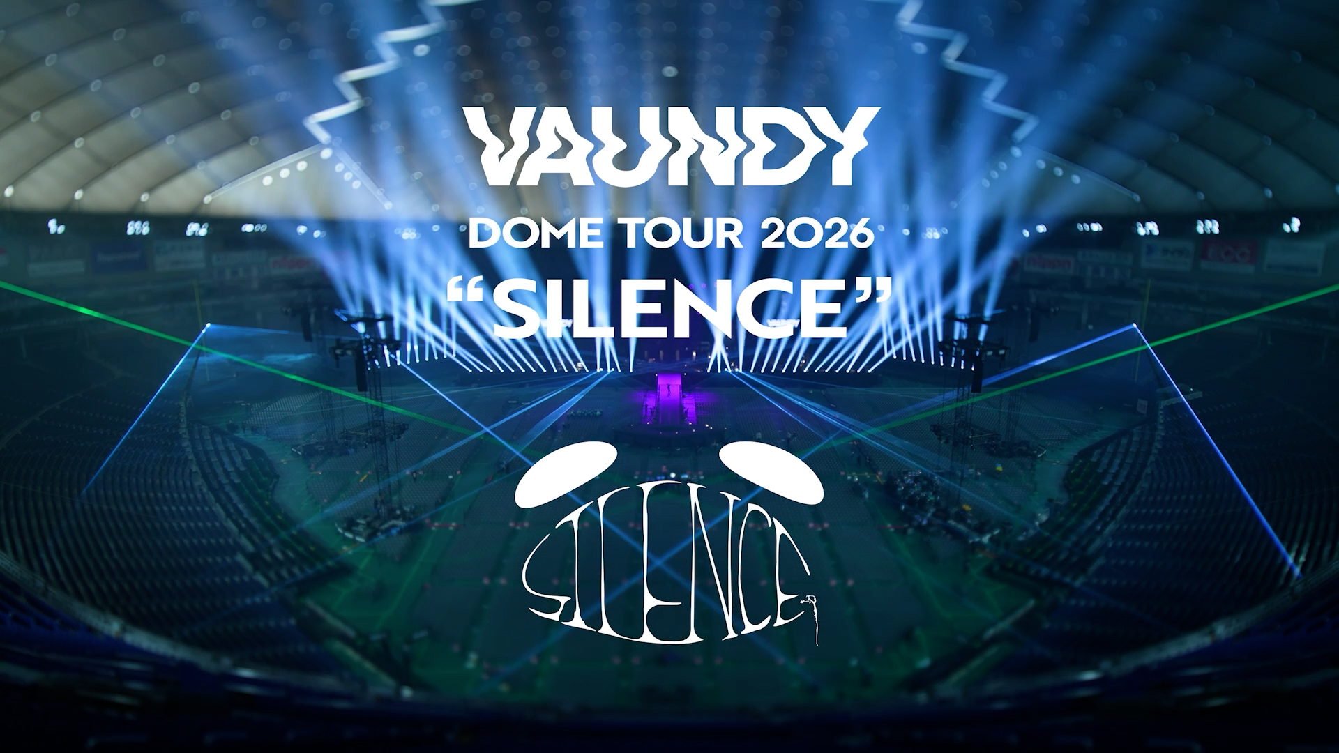 ミュージシャン XL VAUNDY DOMETOUR2026 SILENCE Vaundy's Tokyo Dome concert to stream live worldwide | Only Hits