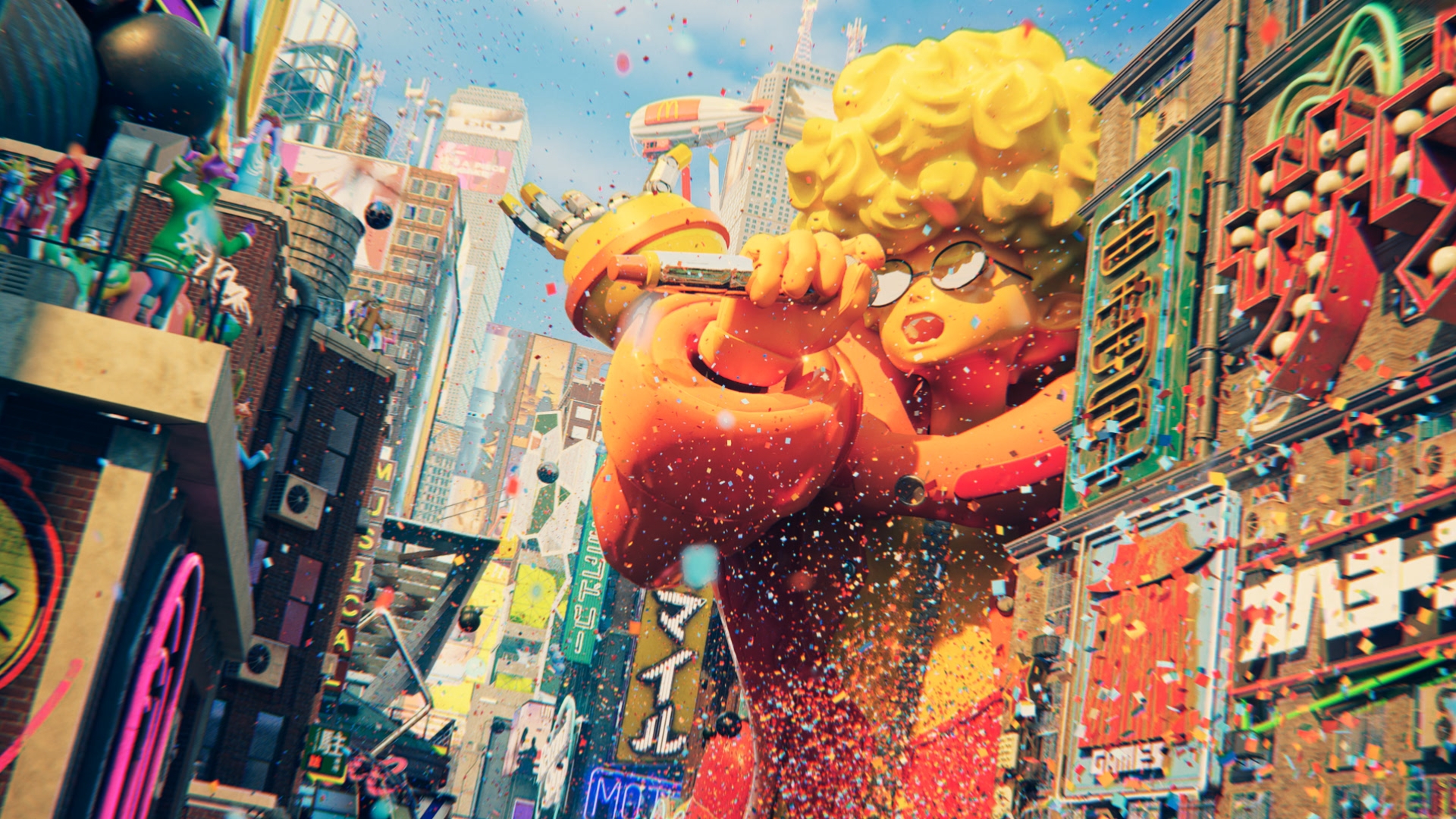 ポテトが揚がった時のあの